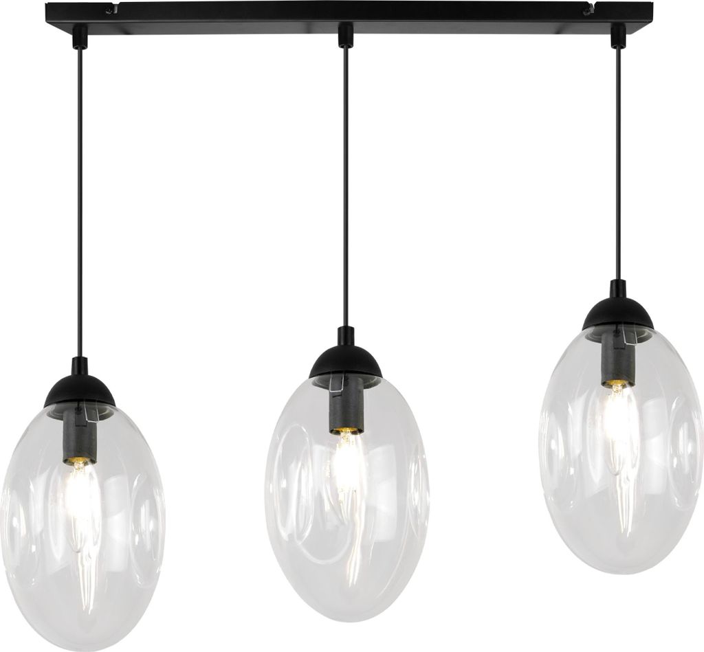 Loft Hängelampe – Moderne Deckenlampe Kronleuchter für Küche, Wohnzimmer, Schlafzimmer und Bad