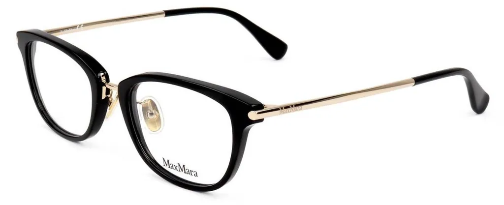 Lunettes Max Mara MM5043-D : monture légère et stable - Noir en 50mm