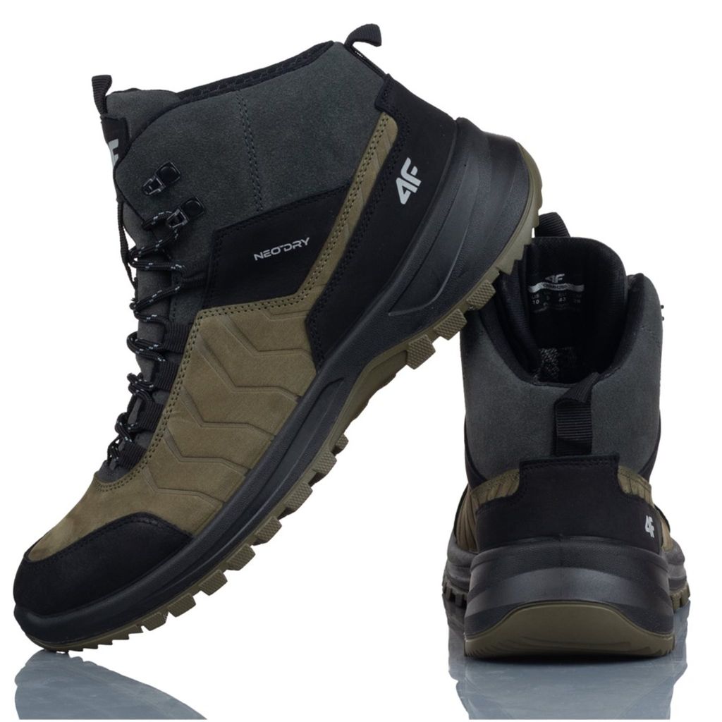 4F Trekking-Schuhe Für Herren, Wasserdicht Obmh265 46S R-44