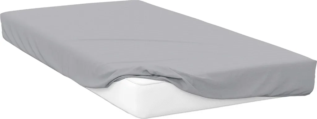 Belledorm Drap-Housse Extra Profond Coton-Satin BM411 Superking Gris