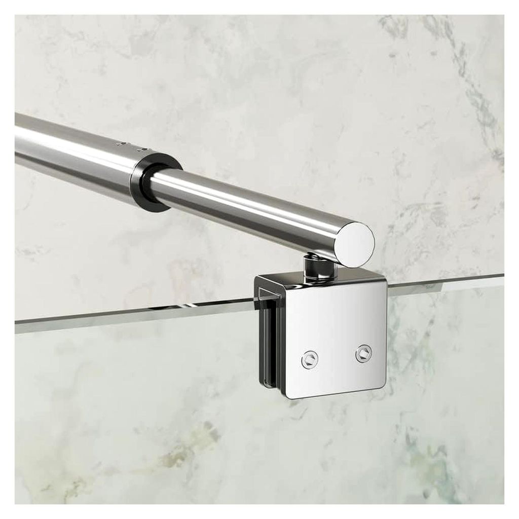 Verstellbare Stabilisator-Haltestange 73-123 cm für Duschen und Duschabtrennungen, Chrom