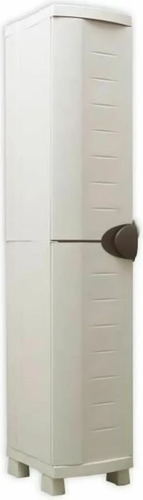 Armoire de rangement métallique blanche Plastiken idéale pour le garage