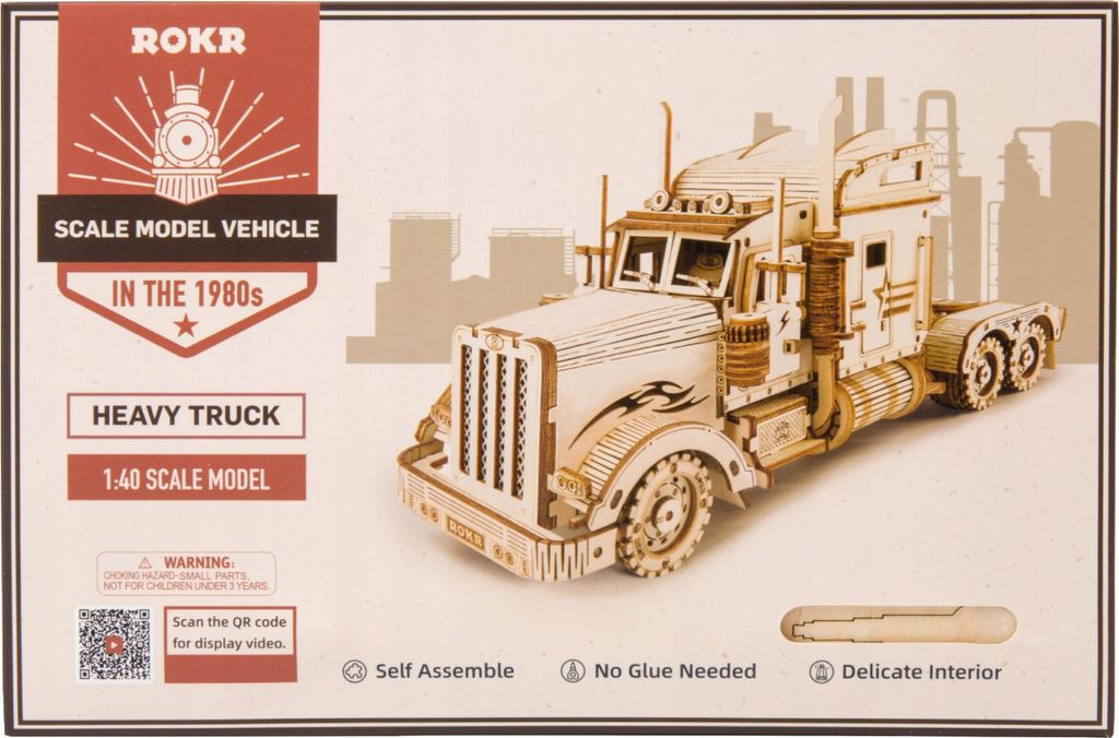 ROBOTIME Heavy Truck Lastwagen, 286 kusov, Ďalší Obrázok produktu 