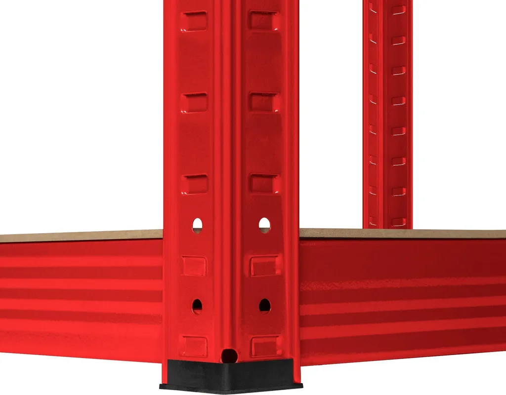 Étagère de rangement garage 5 niveaux modulables en métal robuste - 8