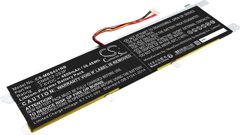 Batterie PC Portable pour Avita Liber 13.3 NS14A2 et Maibenben MaiBook