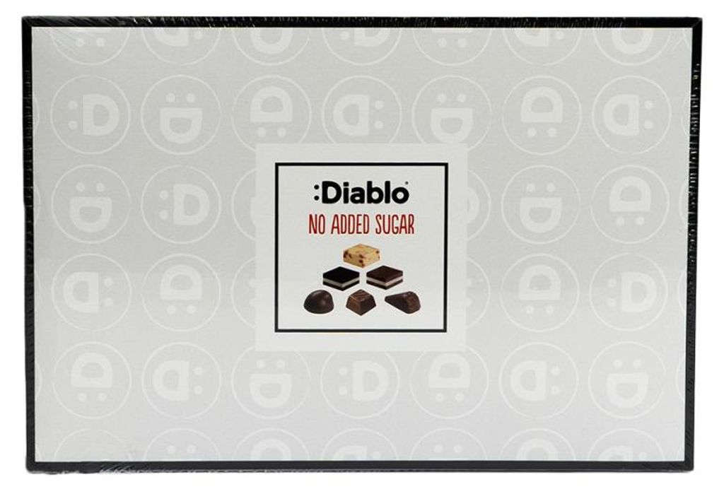 Schokoladengenuss Box Diablo Sugar Free Luxury (ohne Produktbild 