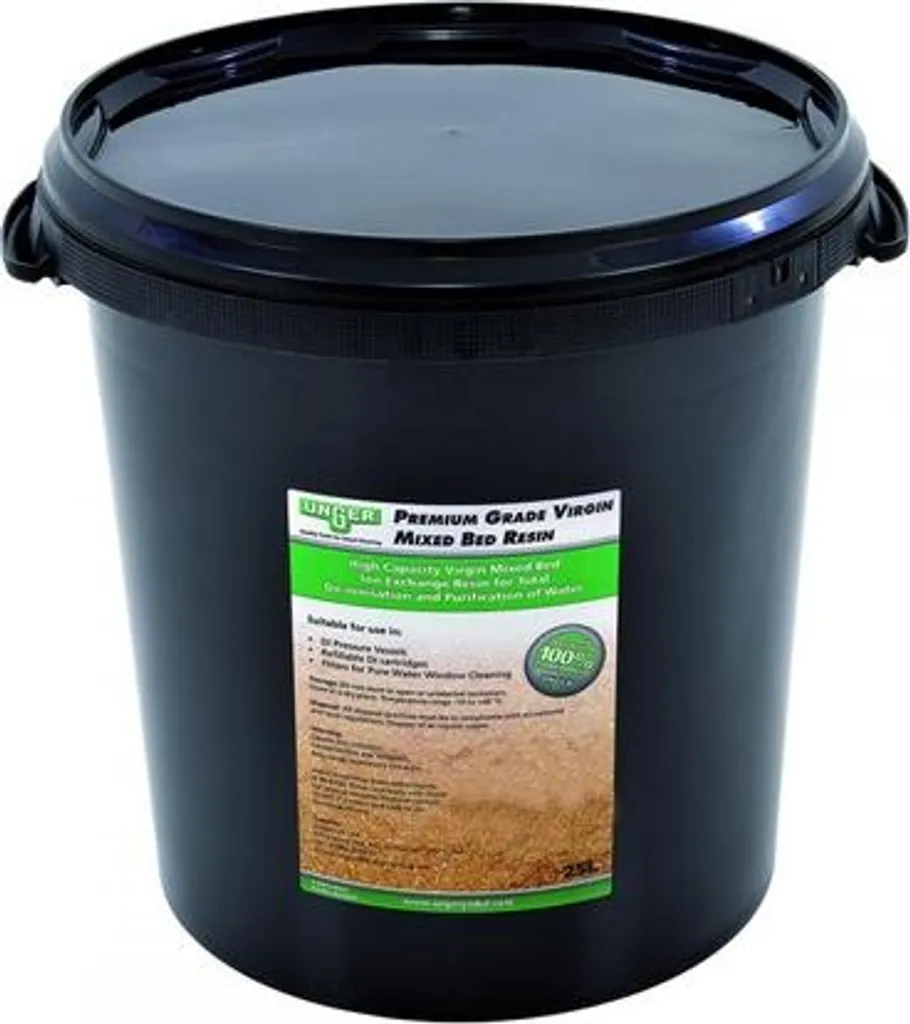 Unger Résine de Remplacement Lit de Mélange Nettoyage Vitre Seau 25L