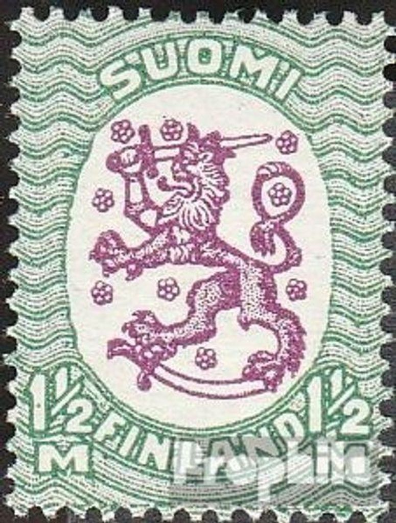 Briefmarken Finnland 1917 Mi 88B postfrisch Freimarken: Produktbild 