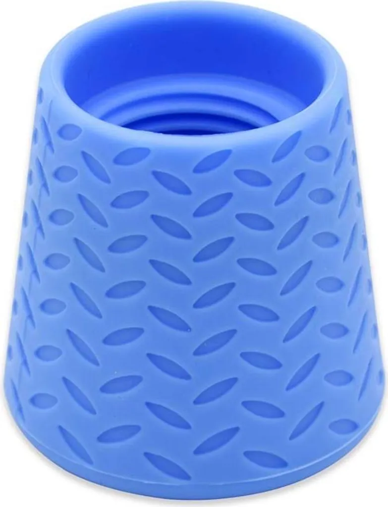INF 5 Pezzi Doccetta Portatile in Silicone per Animali Domestici - Bagno Esterno Blu
