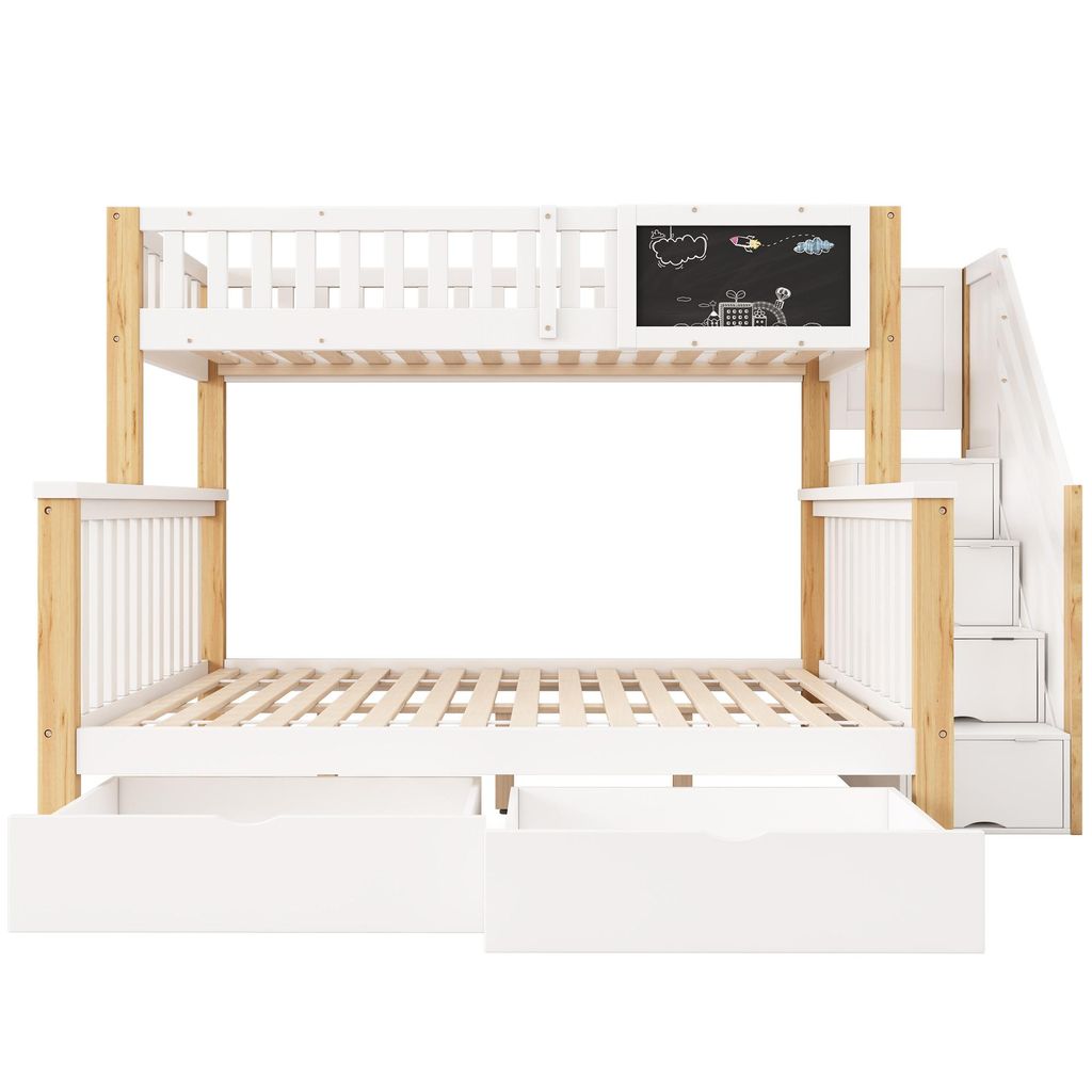 Flieks Kinderbett 90x200cm/140x200cm, Etagenbett mit Produktbild 