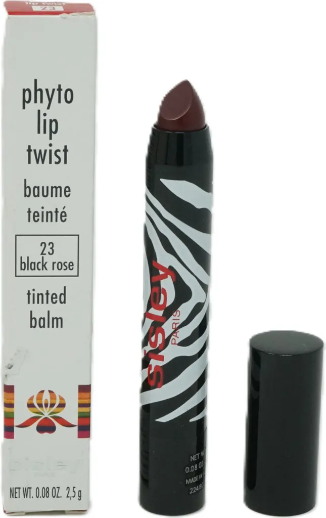 Rouge à lèvres Sisley Phyto Lip Twist 23 Rose Noire : soin éclat quotidien