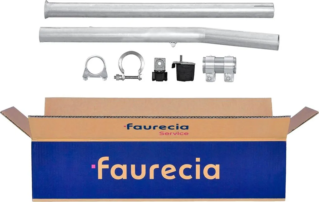 Tuyau d'échappement HELLA pour Renault Clio II avec kit montage