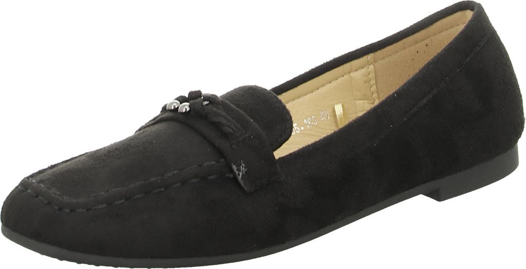 living UPDATED Damen-Ballerina Schwarz, Farbe:schwarz, EU Größe:38