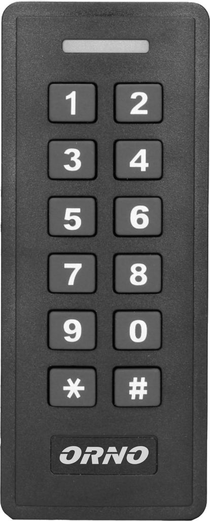 Codeschloss mit Karten- und Proximity-Schlüsselanhängerleser IP20 Anthrazit OR-ZS-820