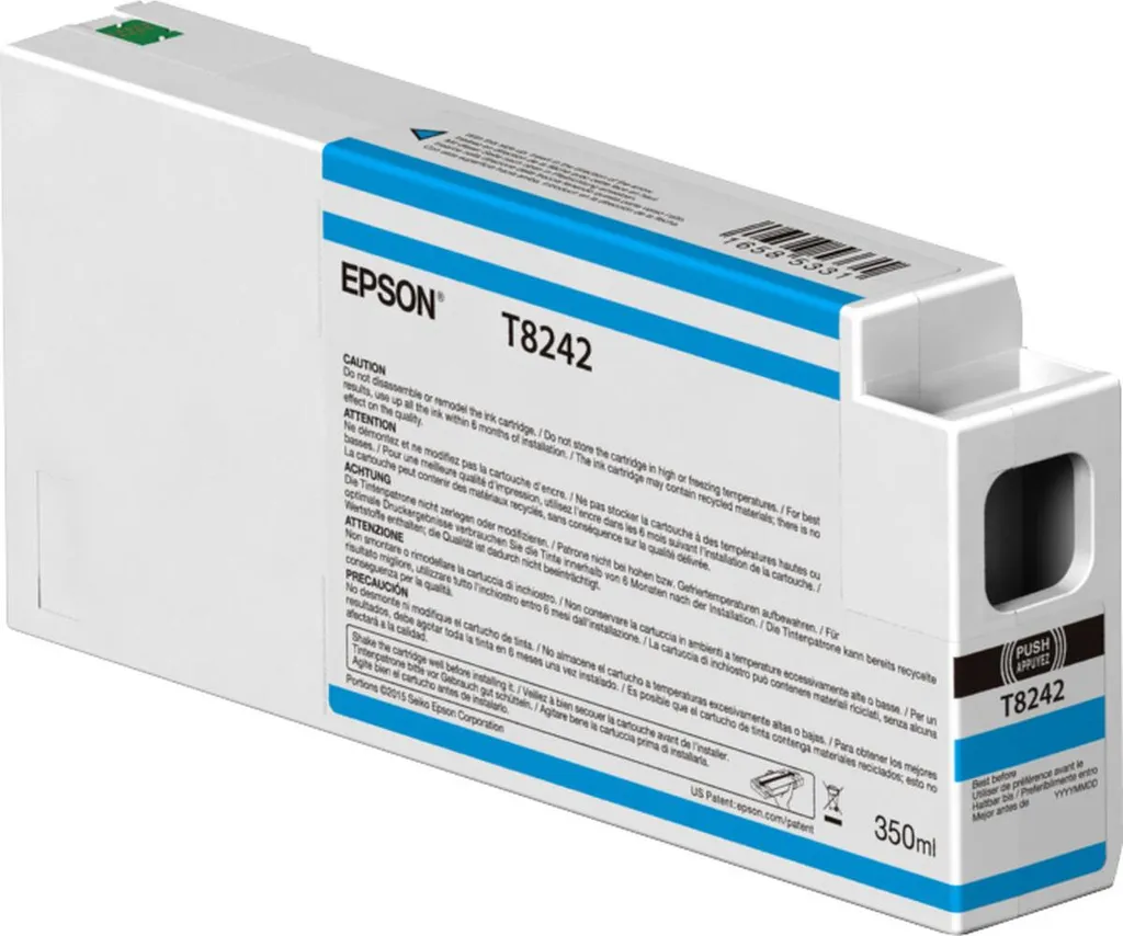 Inchiostro Originale Epson T54XD Viola - 350ml C13T54XD00 per Plotter