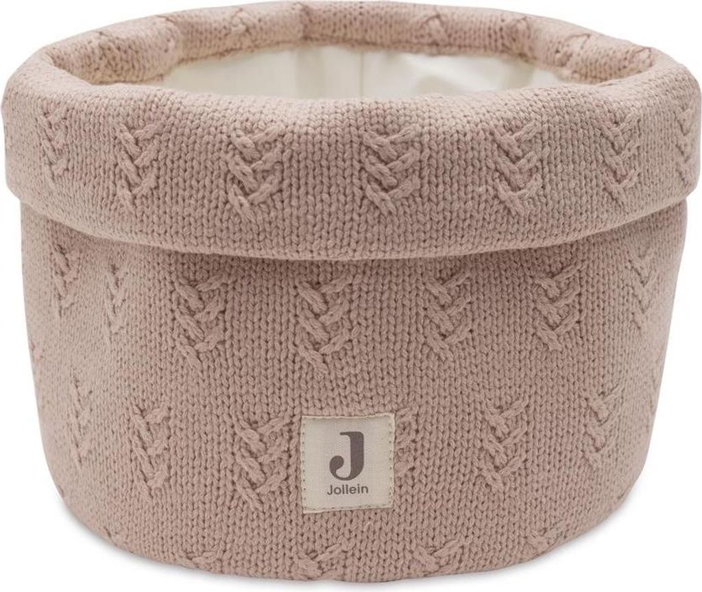 Pflegekörbchen Grain Knit 14x18cm - Wild Rose