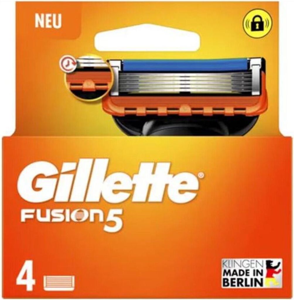 GILLETTE FUSION 5 Ladegerä t Ersatzteile 4 u