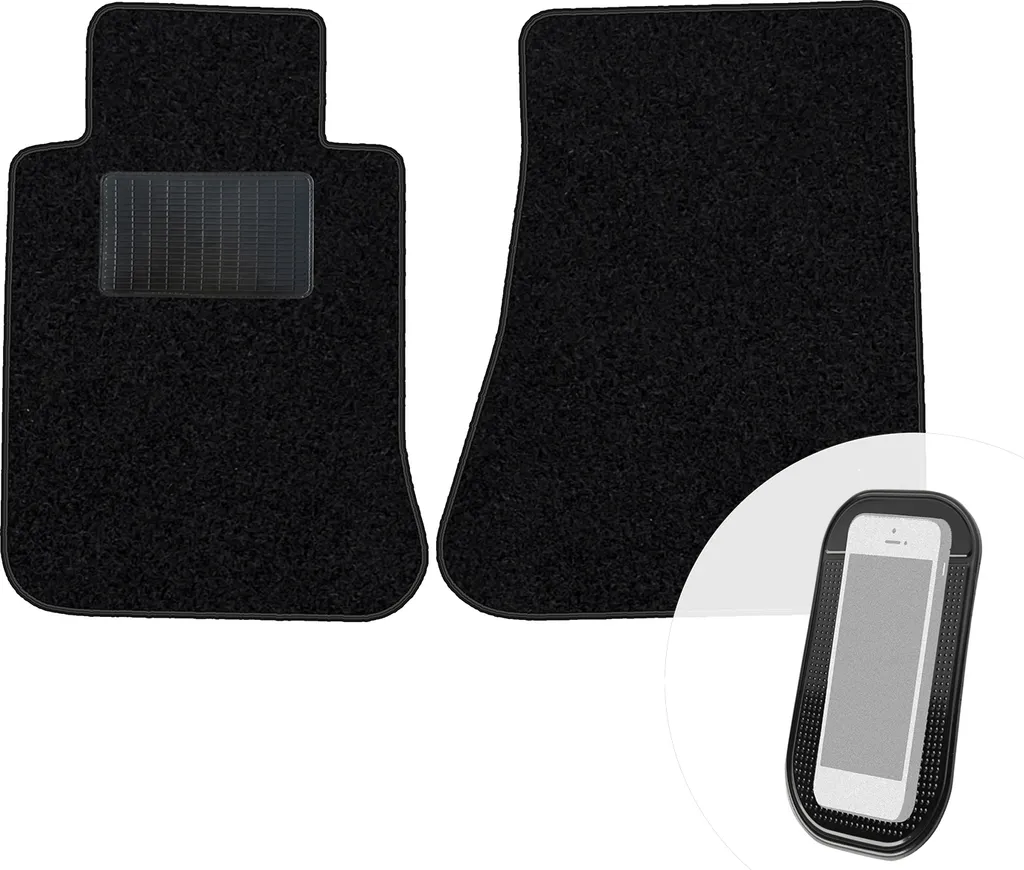 Tappeti Auto per BMW Serie 7 E38 1994-01 | Velours Nero moto-MOLTICO