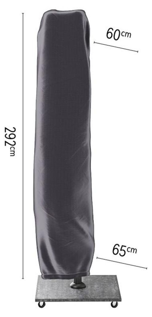 Zweefparasolhoes h292x60/65 cm AeroCover Productafbeelding 
