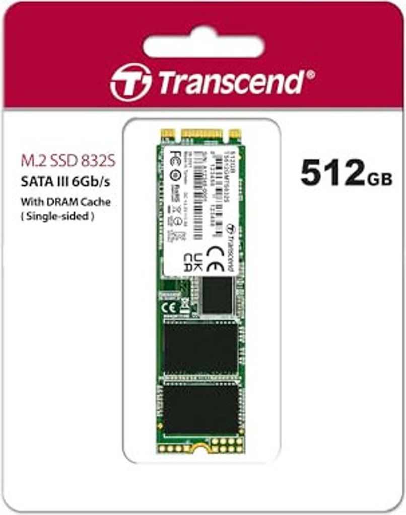 Transcend 832S - SSD - 512 GB - intern - M.2 2280 - SATA 6Gb/s