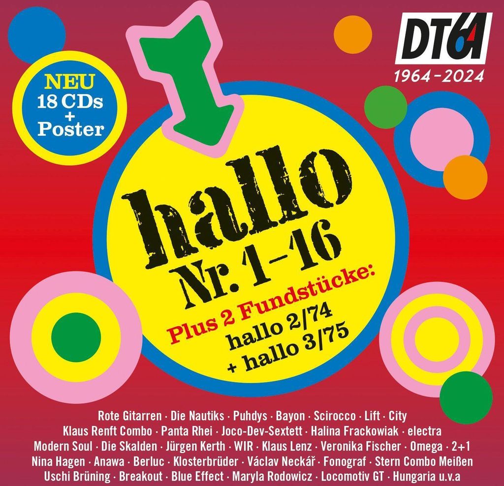 Hallo, 18 CD Box