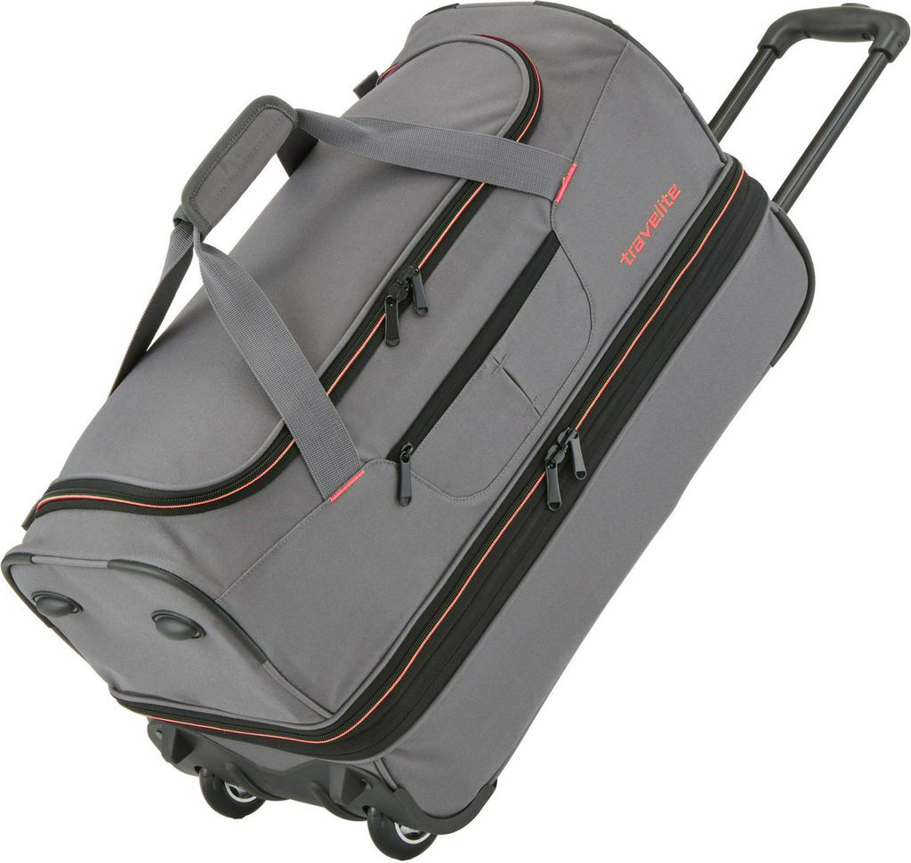 travelite sac de voyage trolley Basics Wheeled Duffle Grey Image du produit 