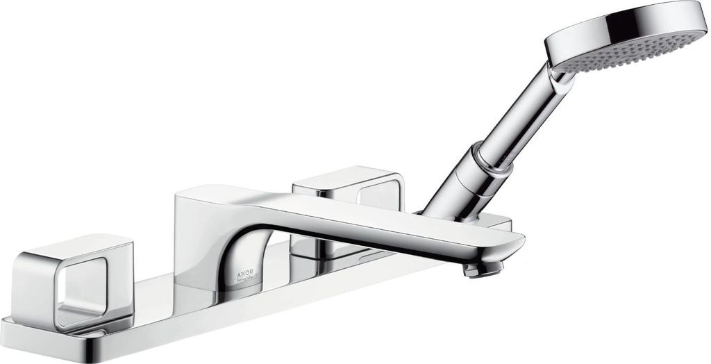 Hansgrohe Axor Urquiola 4-Loch Wannenarmatur Fertigset für Produktbild 