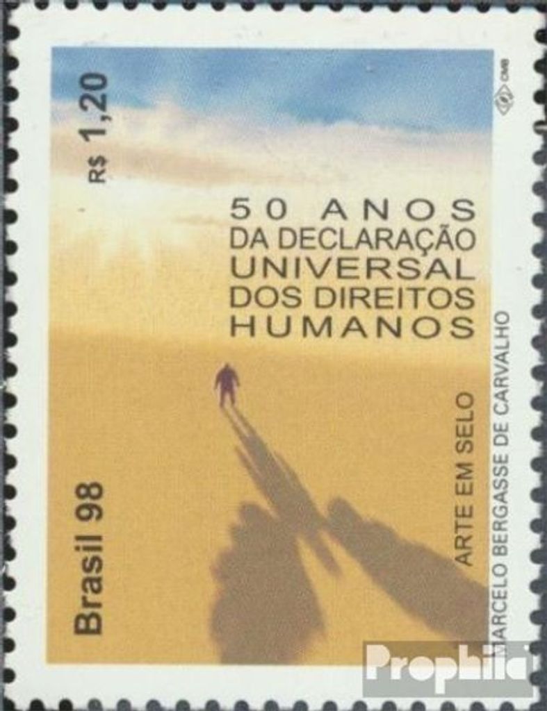 Briefmarken Brasilien 1998 Mi 2922 (kompl.Ausg.) postfrisch Menschenrechte