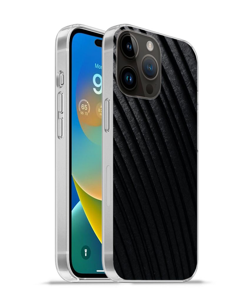 MuchoWow Handyhülle Schutzhülle Hülle für Apple iPhone 14 Pro Max Papier - Farbton - Abstrakt Silikon Softcase Handy Hülle - Hardcover