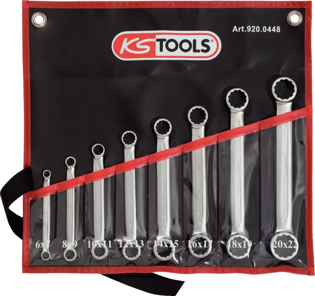 Clés polygonales ULTIMATEplus KS TOOLS 920.0448 à profil FlankTraction 8pcs