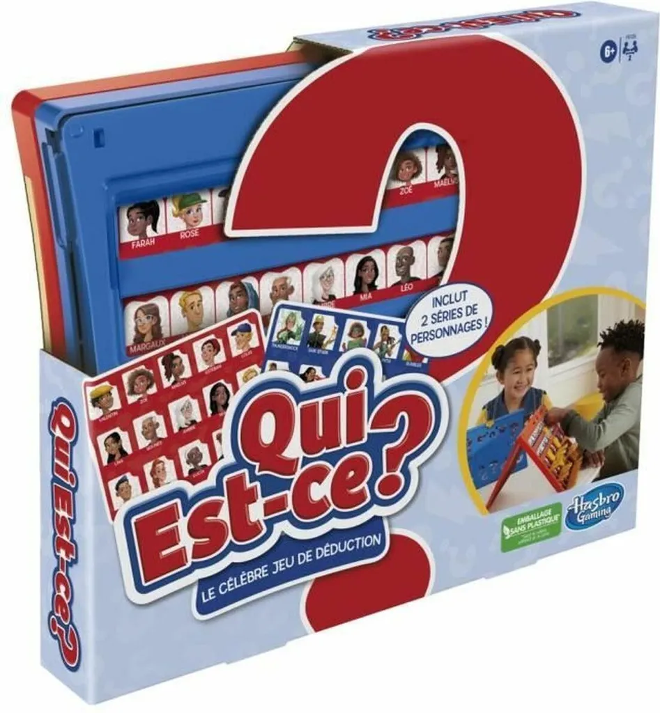 Jeu de société Hasbro Qui est-ce ? F6105101 - Version Française Originale