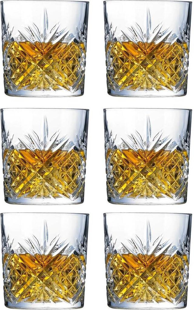 Arcoroc Whiskey Glas Broadway 300 ml - 6 Stücke