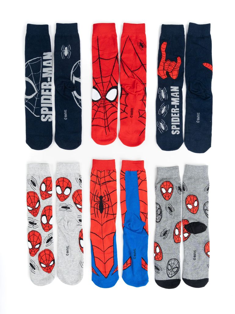 Marvel Spiderman Adventskalender mit 12 Paar Socken Größe Produktbild 5