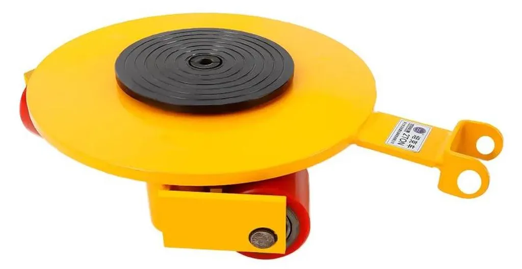 Dolly de manutention rotatif 2 tonnes avec roues polyuréthane PU