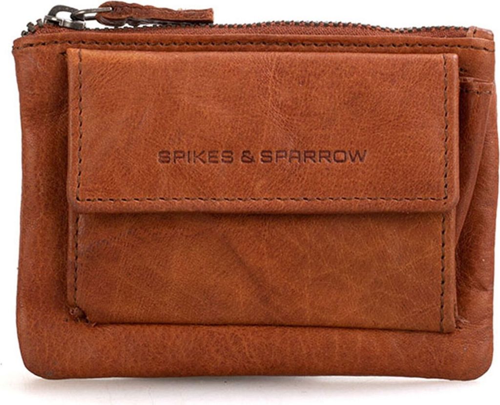 SPIKES & SPARROW Cuir étui à clés Bronco Key Case Brandy Image du produit 