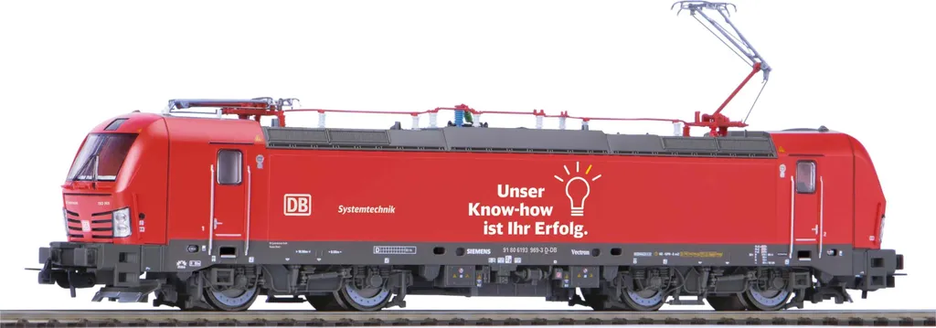 Locomotive électrique BR 193 DB Systemtechnik Piko 21636 PluX22 HO