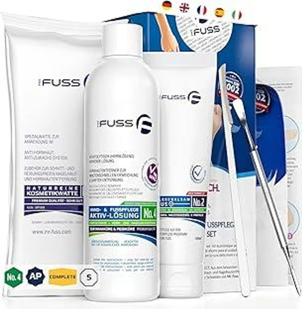 Rituale Piedi di Seta con Mr. Fuss No. 4 Advanced Pack Complete