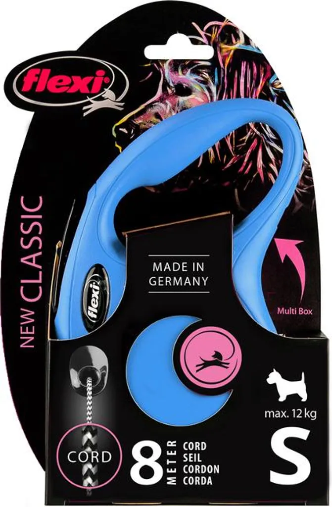 Flexi New Classic S Blu 8 Metri: Il Guinzaglio per Piccoli Avventurieri - 12