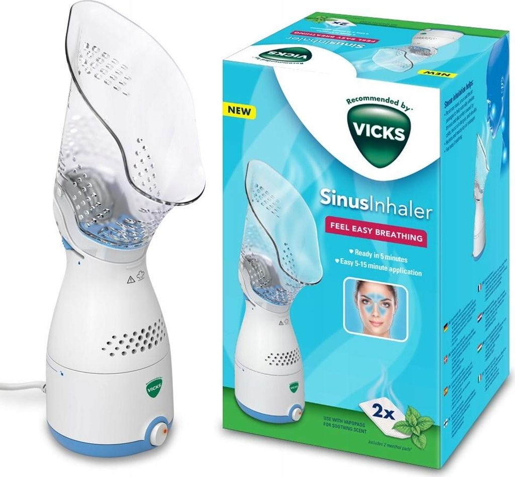 Vicks Vh200 Sinus Inhalátor - Rychlé Čištění Párou, Maska A Obrázek produktu 