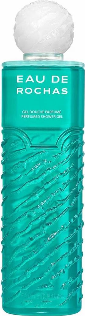 A product shot of a bottle of shower gel.