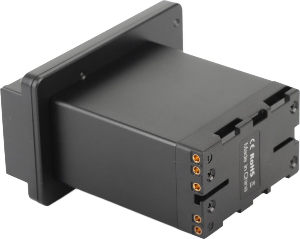 Konvertierungsadapterplatte der V-Mount-Batterie auf BP U-Serie, vollständig dekodierte Kamera