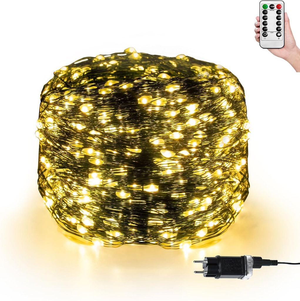 Guirlande lumineuse LED LARS360, 100 mètres, avec prise et Image du produit 