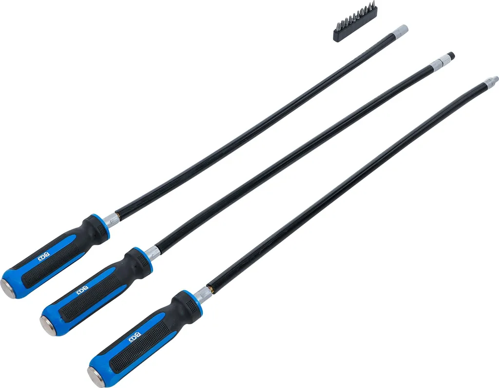Jeu de tournevis flexible 13 pcs - Embouts interchangeables de précision - 3