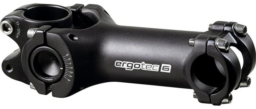 Ergotec Vorbau Swell 2 80mm 25,4mm schwarz