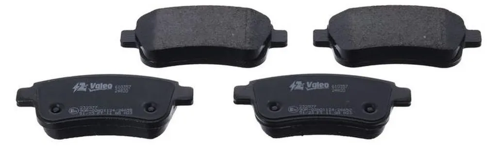 Jeu de plaquettes de frein pour RENAULT Clio V Berline VALEO réf 610357