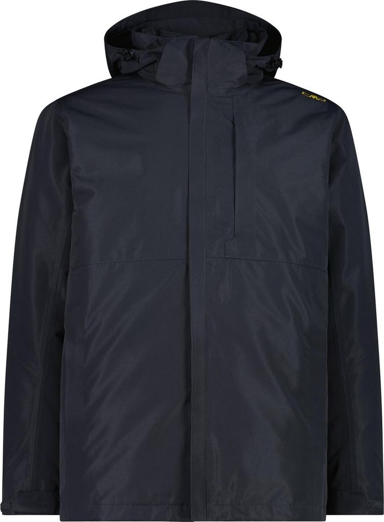 CMP MAN JACKET ZIP HOOD DETACHABLE INN.JACKET Anthracite Anthracite 58