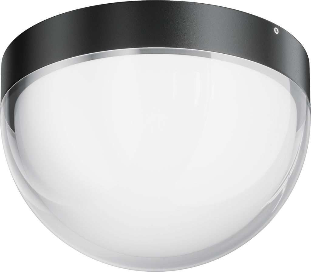 Maytoni Outdoor Deckenleuchte Mon LED incl. Graphit aus Aluminum und Kunststoff 12W für Küche, Schlafzimmer, Wohnzimmer, Esszimmer, Lobby