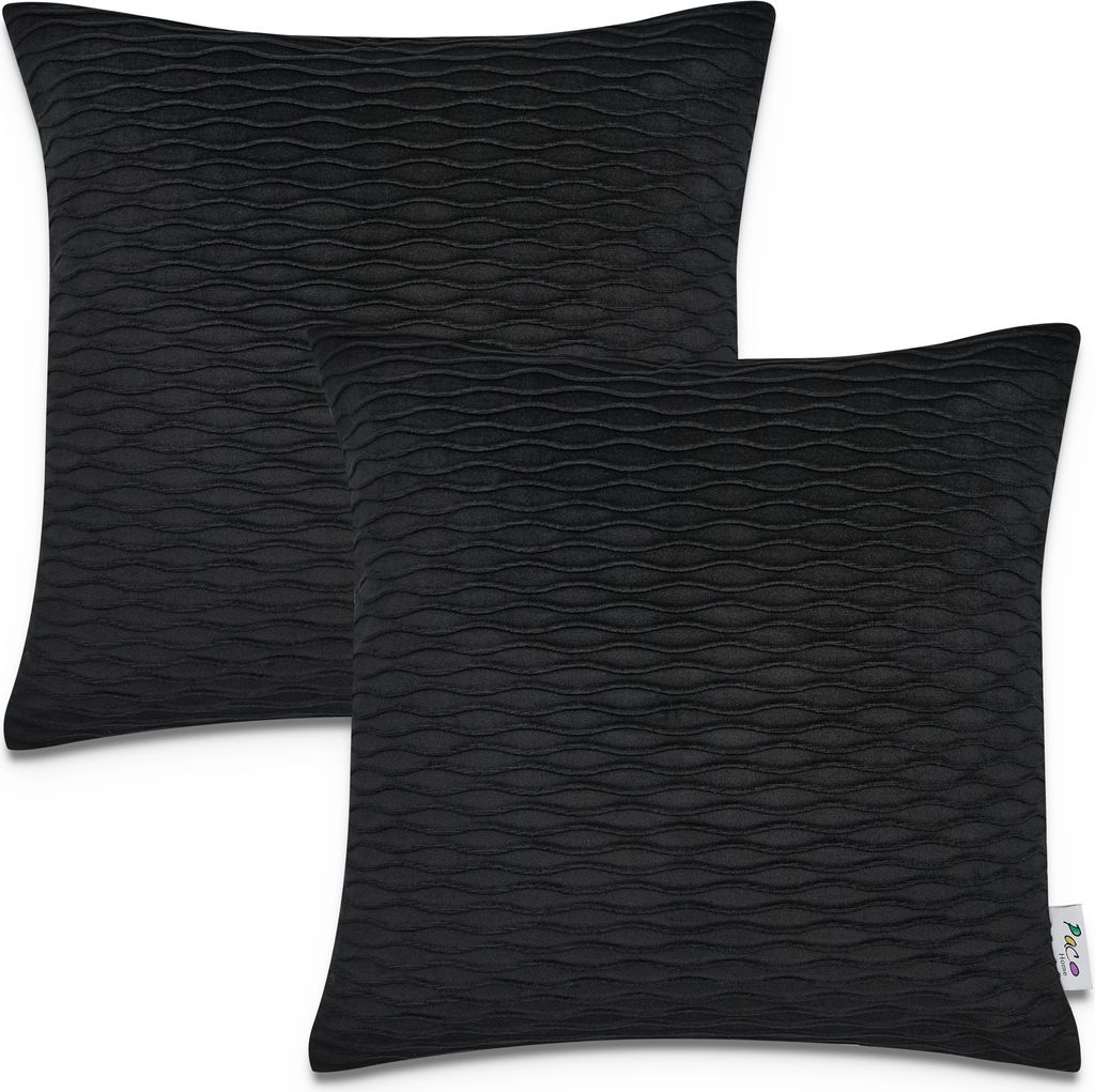 Dekorative Kissenbezüge Kordsamt Kissenhülle Set Kissen Sofa Deko Zierkissen