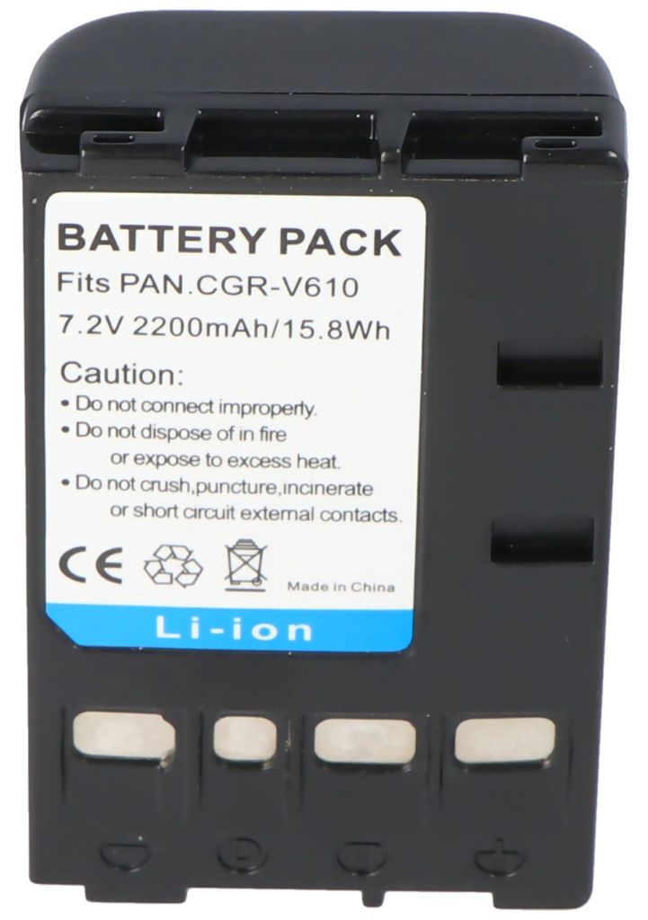 Akumulator AccuCell do Panasonic CGR-V14S Akku CGR-V610 Zdjęcie produktu 