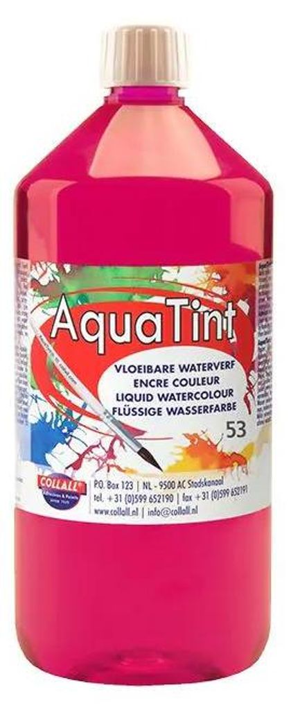 Collall Acquerello Aqua Tinta Rosa | 1000 ml Immagine del prodotto 